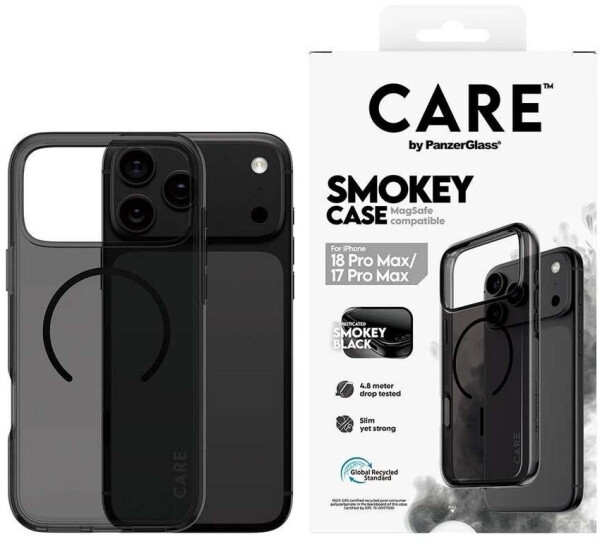 PanzerGlass CARE Smokey Case schwarz MagSafe iPhone 17 Pro Max / 18 Pro Max (CR73079), Bild 2