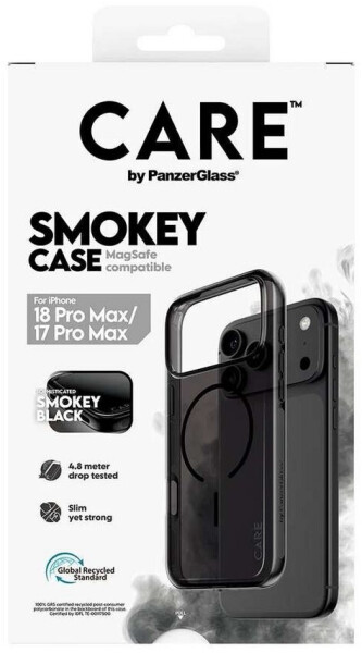 PanzerGlass CARE Smokey Case schwarz MagSafe iPhone 17 Pro Max / 18 Pro Max (CR73079), Bild 3