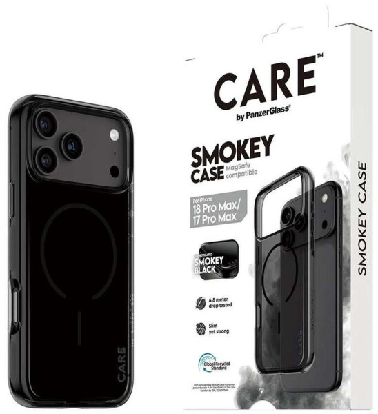PanzerGlass CARE Smokey Case schwarz MagSafe iPhone 17 Pro Max / 18 Pro Max (CR73079), Bild 6