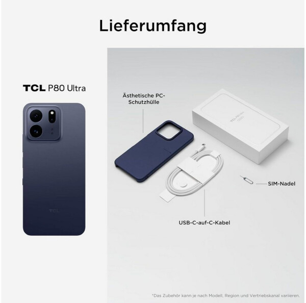 TCL P80 Ultra 512GB Midnight Blue, Bild 15