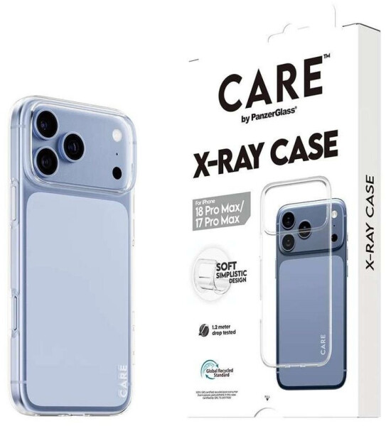 PanzerGlass X-Ray Case für iPhone 17 Pro Max, transparent (CR64719), Bild 6