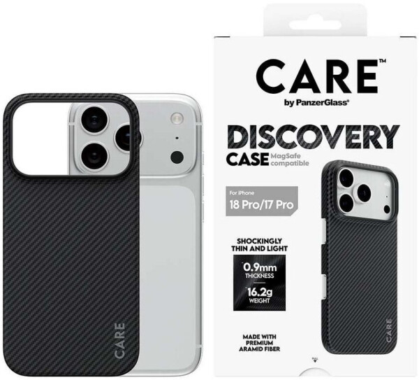 PanzerGlass Discovery Case MagSafe iPhone 17 Pro, schwarz & grau (CR68281), Bild 2