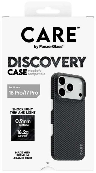 PanzerGlass Discovery Case MagSafe iPhone 17 Pro, schwarz & grau (CR68281), Bild 3