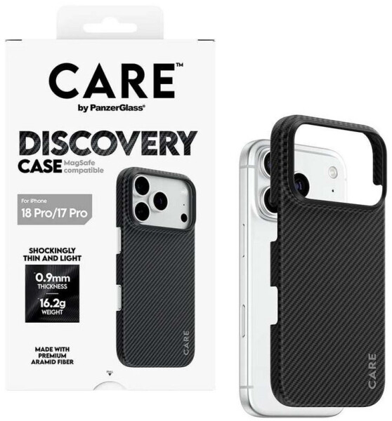 PanzerGlass Discovery Case MagSafe iPhone 17 Pro, schwarz & grau (CR68281), Bild 5