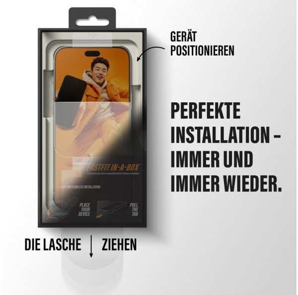 PanzerGlass Platinum Displayschutzfolie iPhone 17 Pro (PG13804), Bild 7