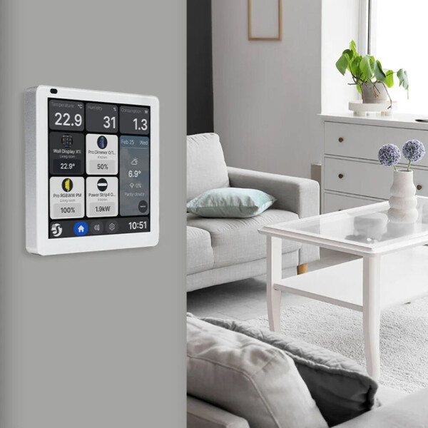 Shelly Wall Display X1i silber (SAWD-6A1XX10EU0-S), Bild 2