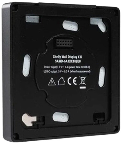 Shelly Wall Display X1i silber (SAWD-6A1XX10EU0-S), Bild 7
