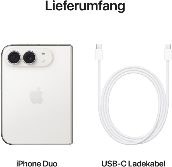 Apple iPhone Duo 2TB Sternenweiß, Bild 8