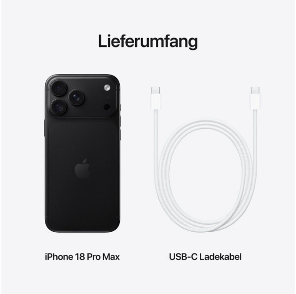 Apple iPhone 18 Pro Max 512GB Schwarz, Bild 6