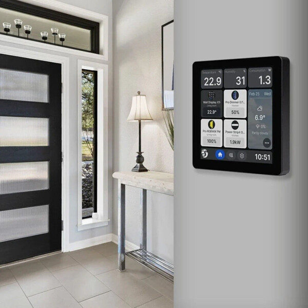 Shelly Wall Display X1i schwarz (SAWD-6A1XX10EU0-B), Bild 3