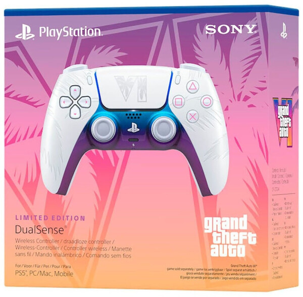 Sony DualSense Wireless Controller Grand Theft Auto VI White Limited Edition, Bild 8