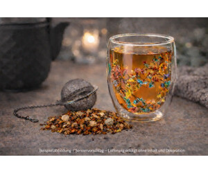 NATURELEI Editha doppelwandiges Teeglas mit Trockenblumen, hitzebeständig, 250ml ab 24,90 € (Oktober 2026)