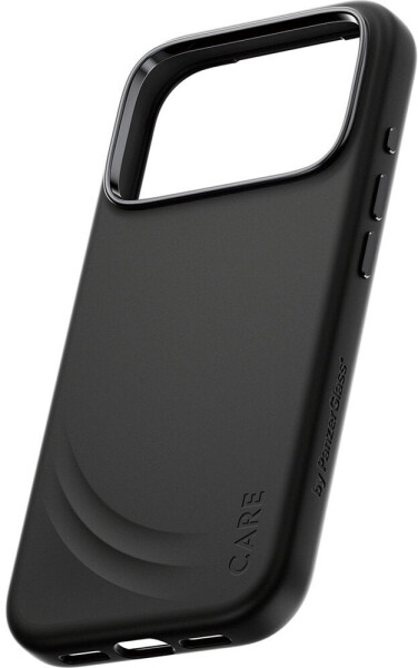 PanzerGlass Flow Case iPhone 17 Pro, schwarz, MagSafe, transparent (CR63459)