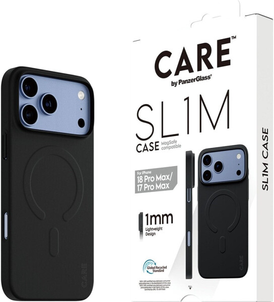 PanzerGlass SL1M Case schwarz, MagSafe, iPhone 17 Pro Max, transparent (CR11275), Bild 2