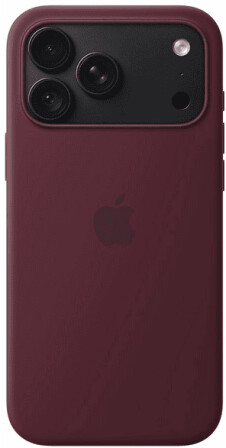 Apple iPhone 18 Pro Max Silikon Case mit MagSafe Burgunder, Bild 5