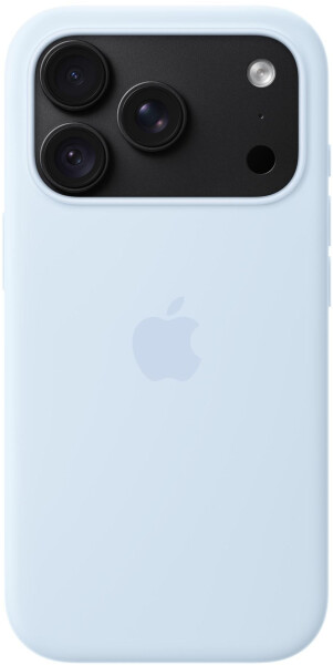 Apple iPhone 18 Pro Max Silikon Case mit MagSafe Klarblau