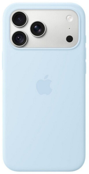 Apple iPhone 18 Pro Max Silikon Case mit MagSafe Klarblau, Bild 2
