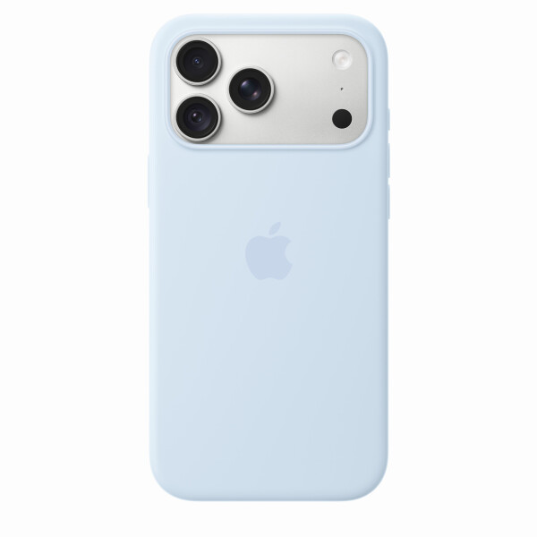 Apple iPhone 18 Pro Max Silikon Case mit MagSafe Klarblau, Bild 4