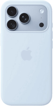 Apple iPhone 18 Pro Max Silikon Case mit MagSafe Klarblau, Bild 6