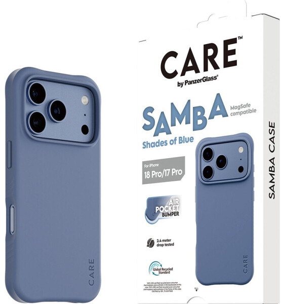 PanzerGlass Samba Shades of Blue Hülle für iPhone 18 Pro/17 Pro MagSafe (CR30994), Bild 2