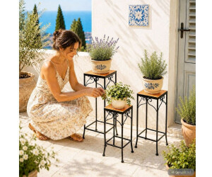 DanDiBo Blumenständer Mosaik eckig 3er-Set, Metall, outdoor (12012) ab 89,89 € (Oktober 2026)
