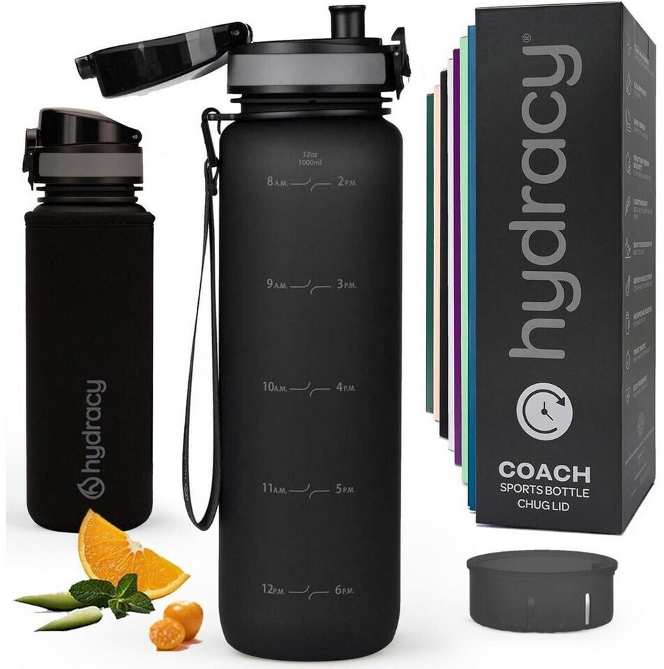 LuxusKollektion Trinkflasche mit Fruchteinsatz 1L BPA-frei, Zeitmarkierung, space grey ab 61,99 € (Oktober 2026)