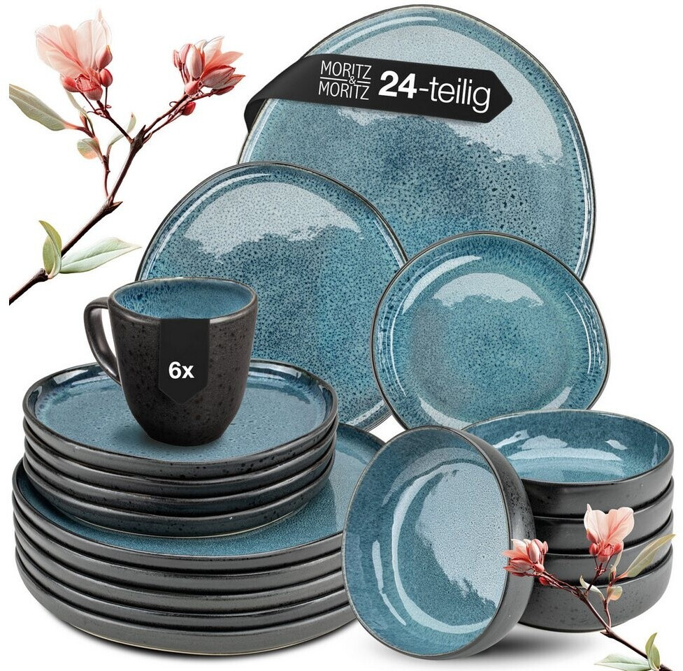 Moritz & Moritz Organic Kombiservice 6 Personen Blau ab 127,49 € (Oktober 2026)