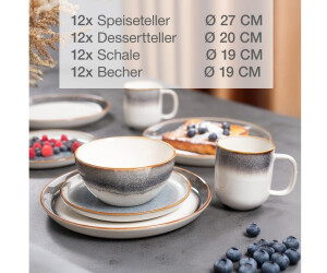 Moritz & Moritz Tarento Kombiservice 48-tlg. 12 Personen Grau ab 179,99 € (Oktober 2026)
