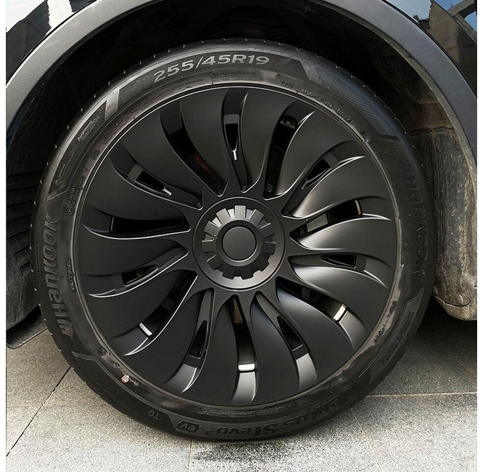 LuxusKollektion Radkappen Model Y Uberturbine Stil 19 Zoll mattschwarz (4-TLG) ab 281,99 € (Oktober 2026)