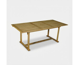 CRO Ausziehbarer Gartentisch aus Akazienholz 150/200x90cm (3432500) ab 273,99 € (Oktober 2026)