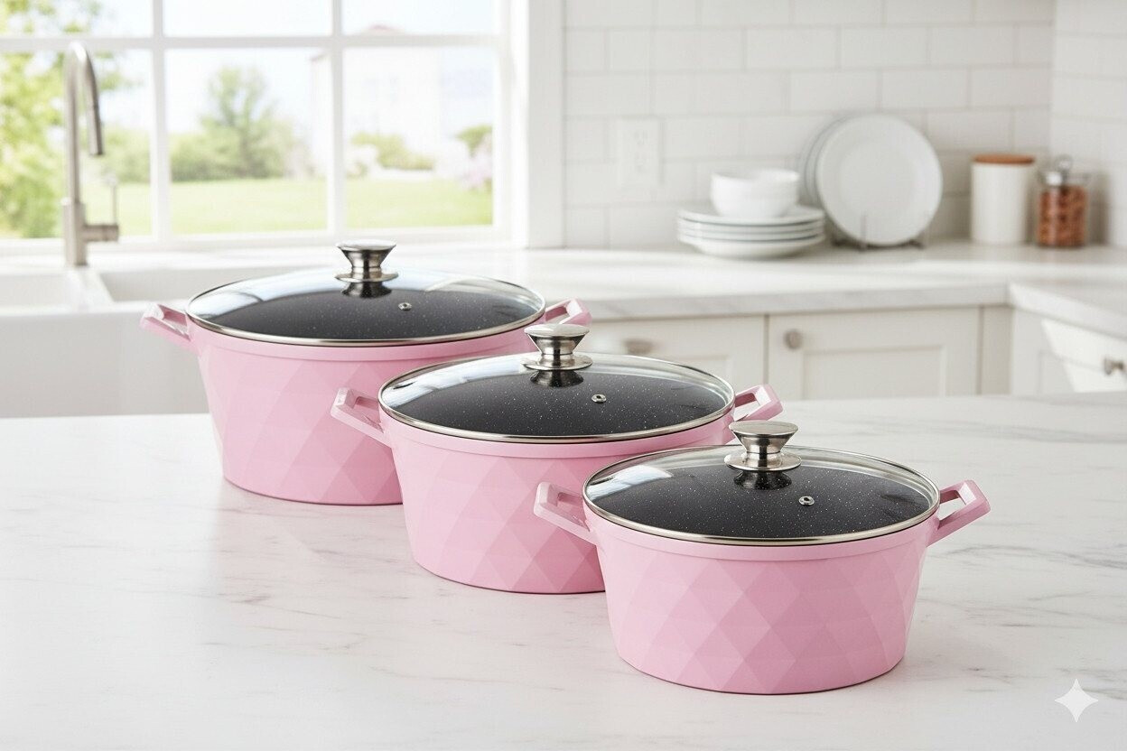 Cheffinger CF-DIAC03 Topfset Aluguss Rosa ab 99,95 € (Oktober 2026)