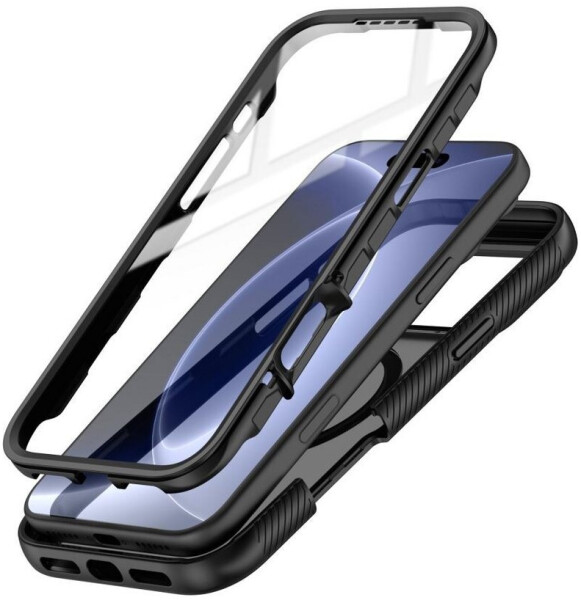 Tech-Protect Hülle Defense Magsafe Apple iPhone 17 Pro Max / 18 Pro Max Matte Schwarz, Bild 2