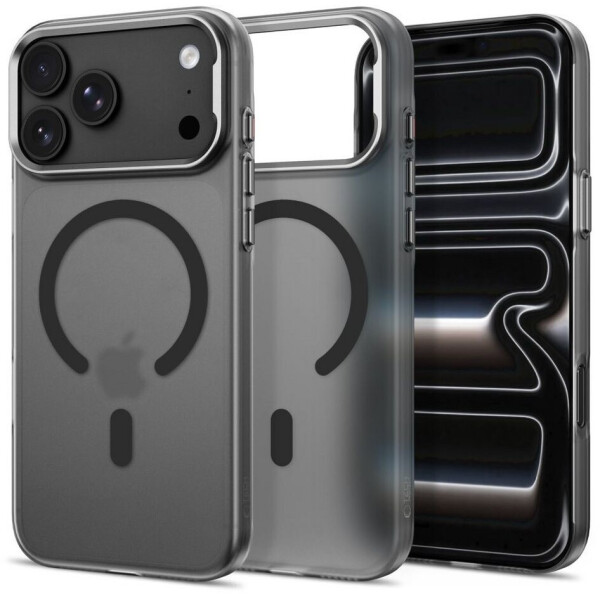 Tech-Protect Hülle Magzero Magsafe Apple iPhone 17 Pro / 18 Pro Matte Schwarz Transparent, Bild 2