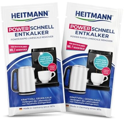 Heitmann Entkalker Power Schnell-Entkalker Pulver für 2 Anwendungen 2x 20g (011038897)