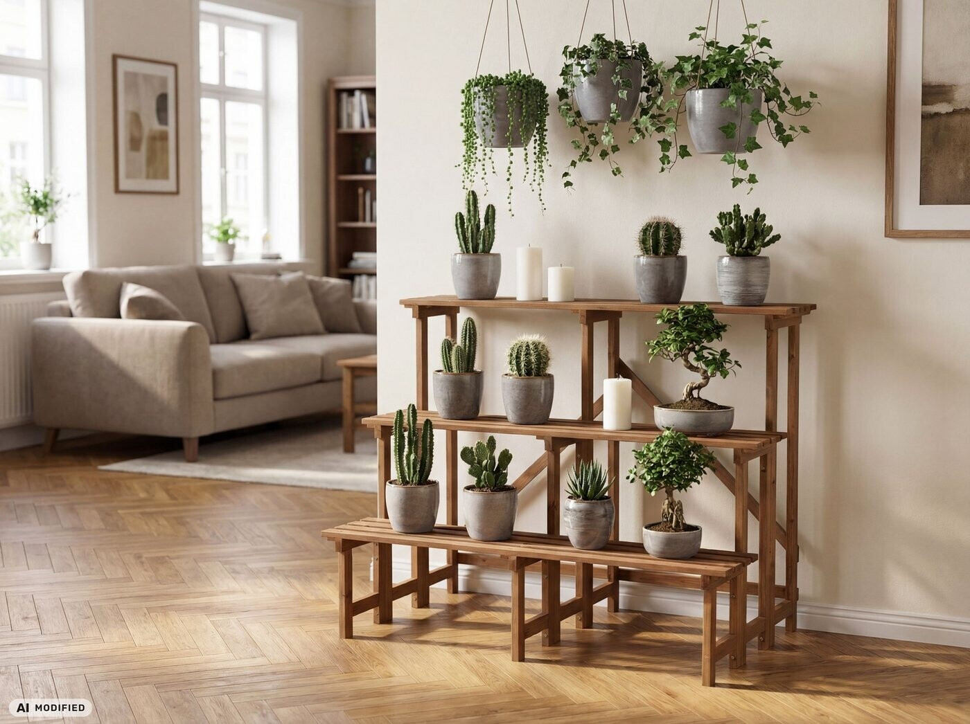 needs&wants Pflanzentreppe XL, 3 Stufen, Holz, 110x75x61cm ab 64,99 € (Oktober 2026)