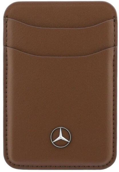 Mercedes-Benz Leder MagSafe Kartenhalter, braun (MECSMPUDCSA)