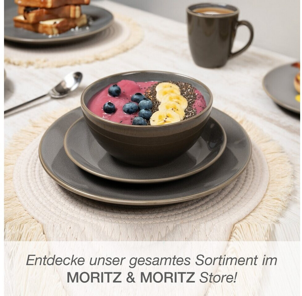 tafelservice 12 personen weiß Compact – Seltmann Weiden Soft_Gray