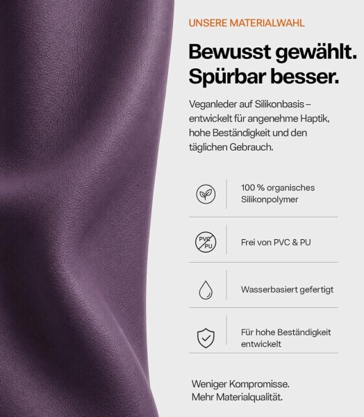 Torras Ostand Q3 VegSkin Apple iPhone 17 Pro Max / iPhone 18 Pro Max Violett, Bild 6