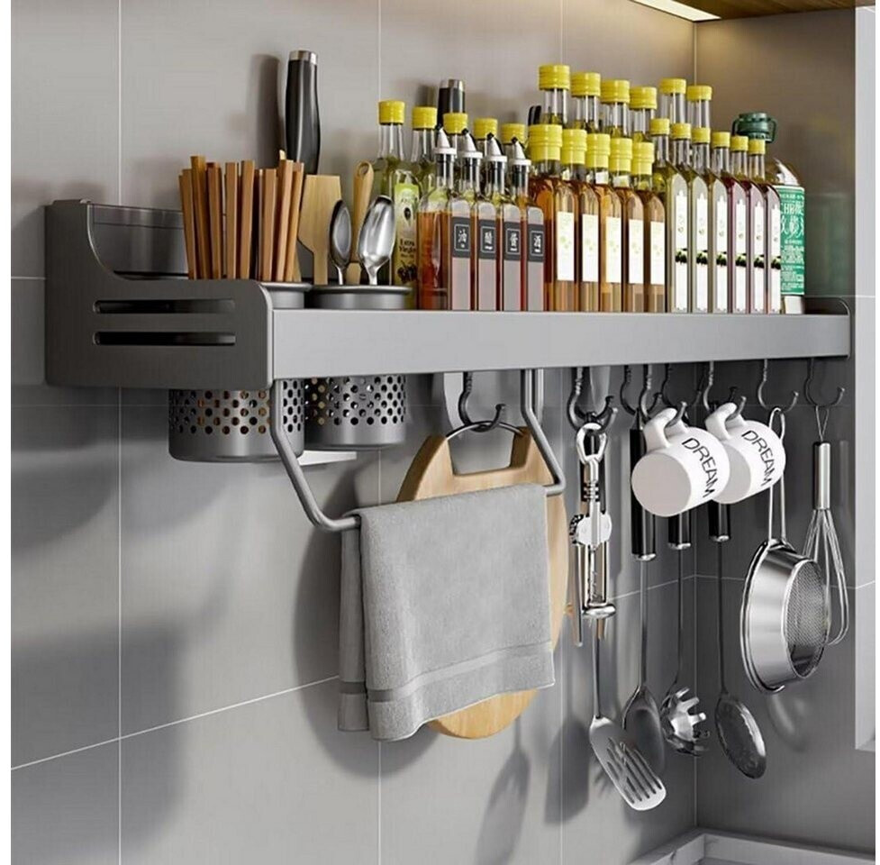 LuxusKollektion Hängendes Gewürzregal 60cm, grau, ohne Bohren ab 97,99 € (Oktober 2026)