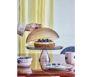 Bloomingville Tayo Tortenplatte mit Glocke 32 cm Bunt Glas ab 35,51 € (Oktober 2026)