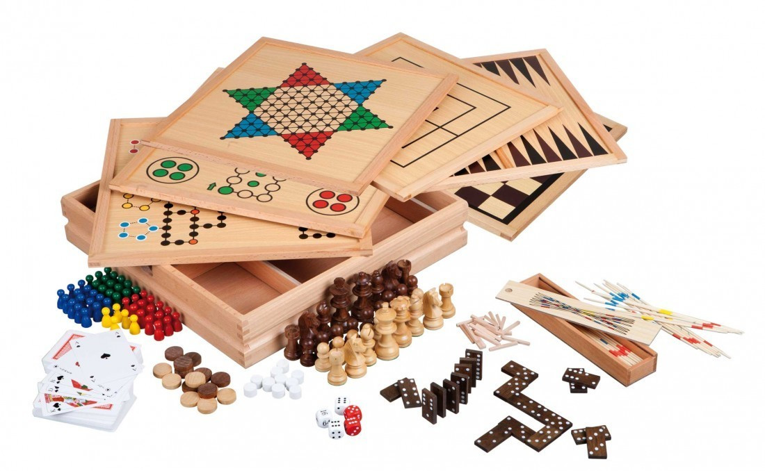 100 jeux de société en bois