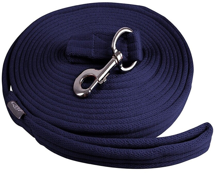 QHP Longierleine 8 Meter - fuchsia