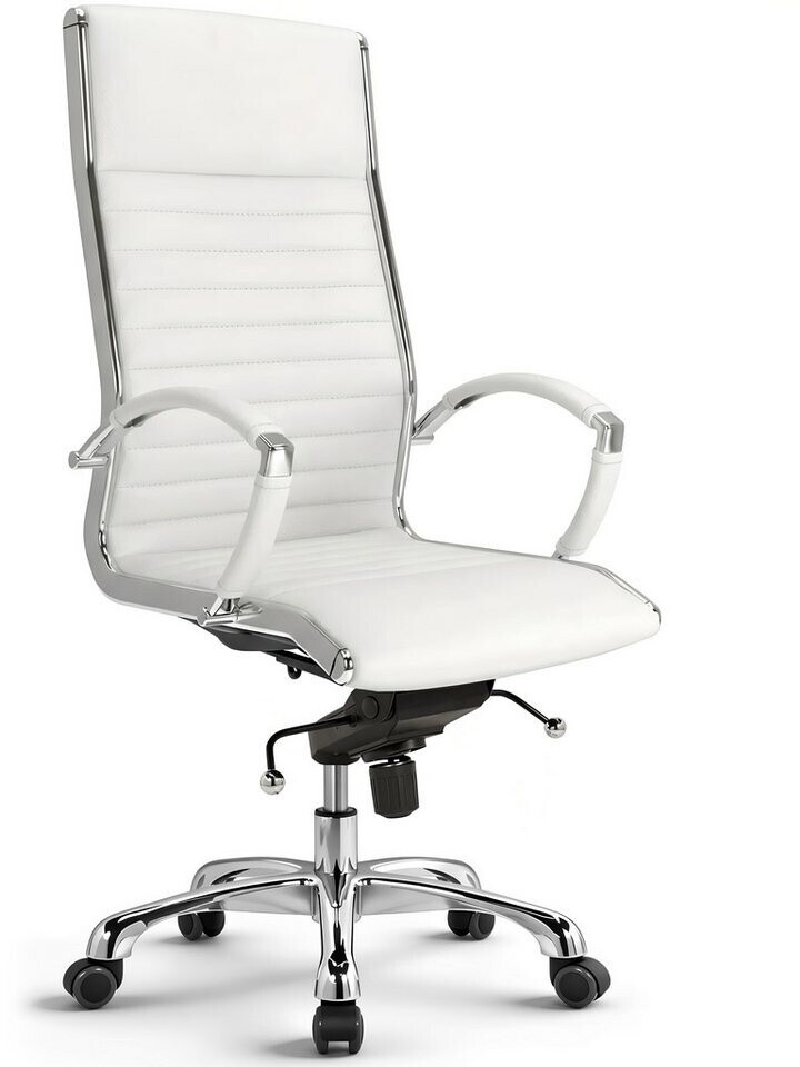 Versee Montreal Chefsessel Echtleder, weiß, höhenverstellbar 46-54cm ab 269,00 € (Oktober 2026)