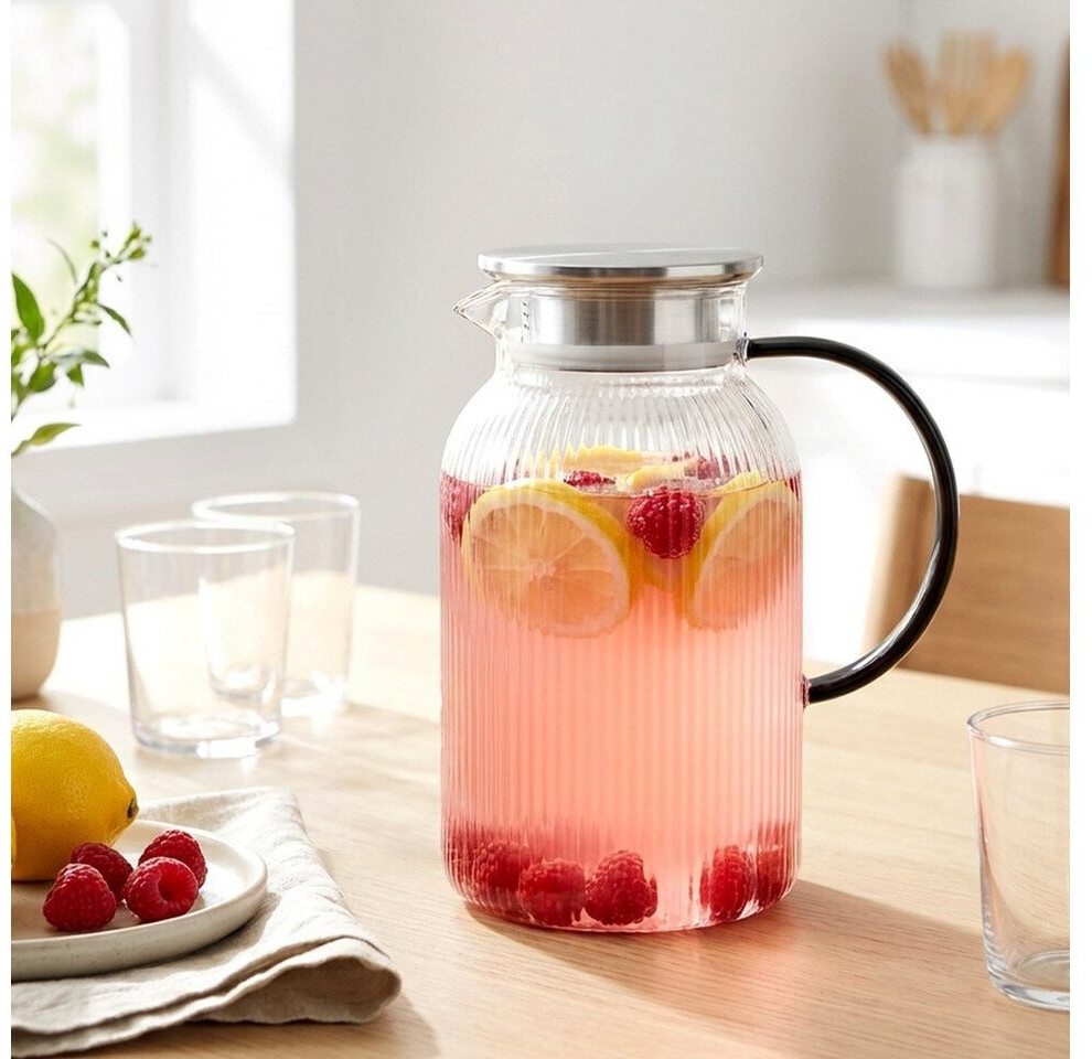OEM Vilde Glaskrug mit Deckel, 1,5l, Borosilikatglas (oneglobal_5900670104266) ab 13,99 € (Oktober 2026)