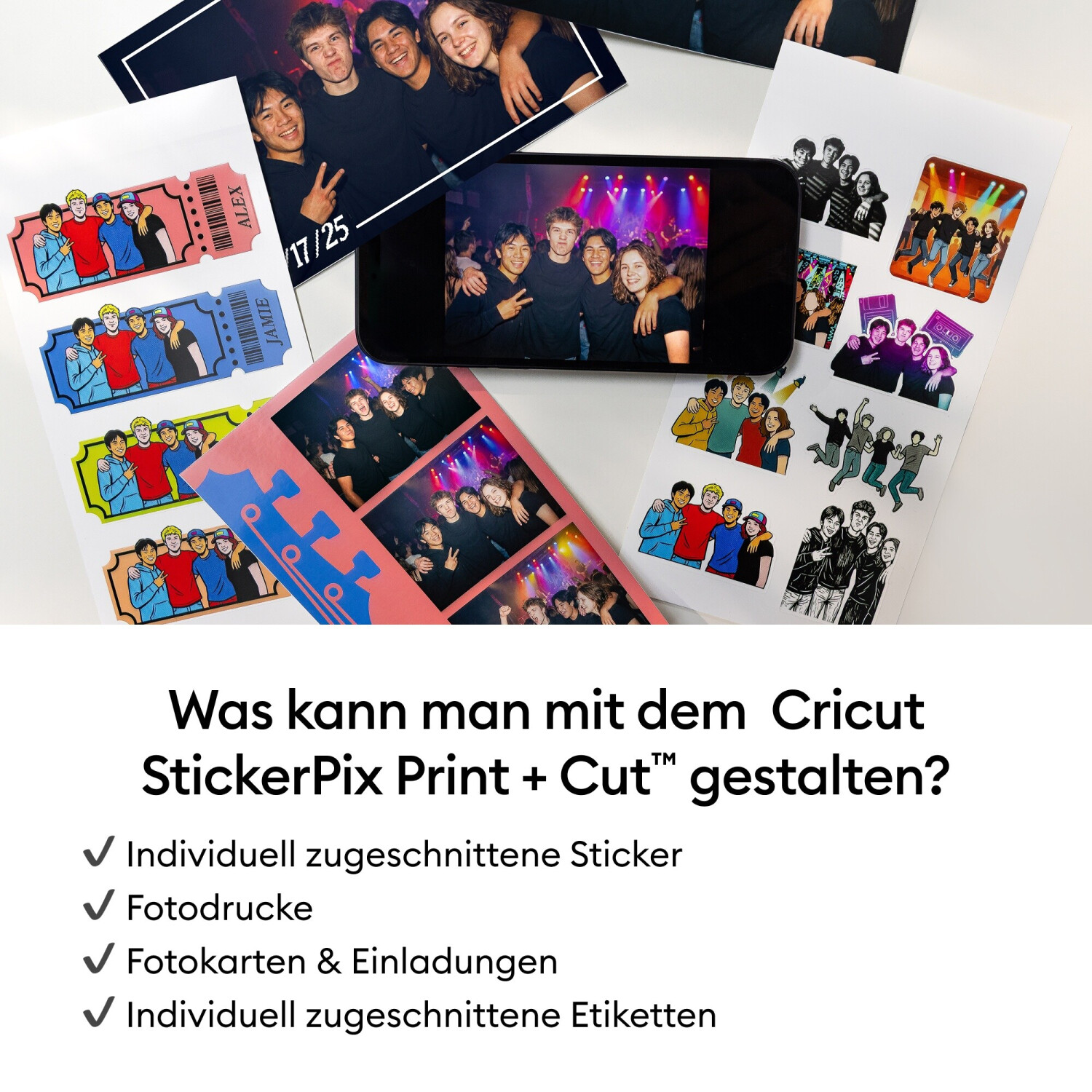 Cricut StickerPix Print + Cut™ Essential Bundle ab 279,99 € (Oktober ...