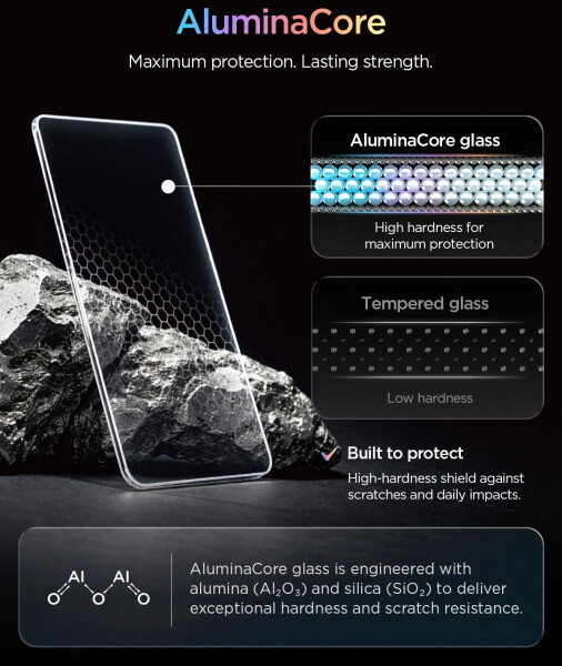 Spigen Glass tR EZ Fit Pro HD Schutzglas transparent, 2er-Pack, iPhone 16/17/18 Pro Max (AGL12048), Bild 11