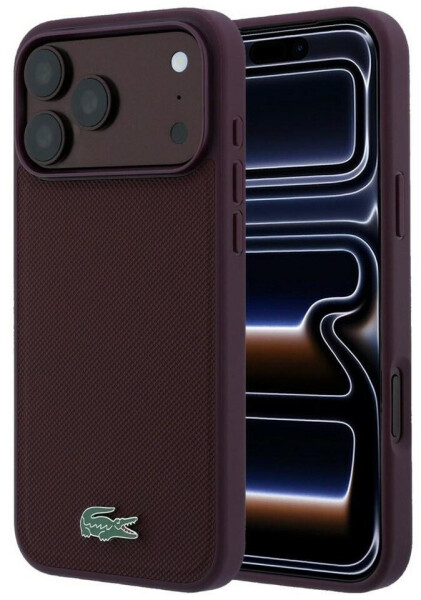 CG Mobile iPhone 18 Pro MagSafe Hülle Petit Piqué bordeaux