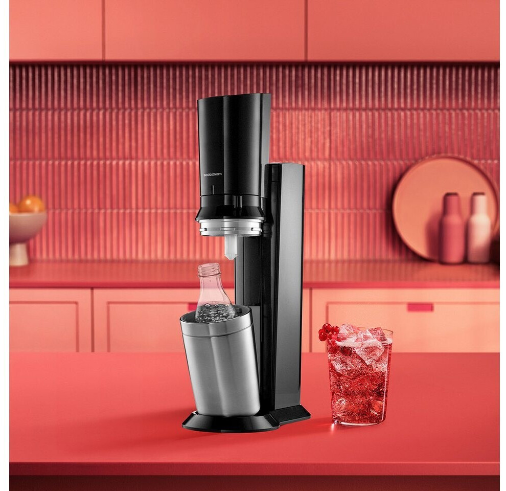 SodaStream Crystal 3.0 (inkl. 1 Glasflasche + 1 QuickConnect CO2-Zyl.) - Titan ab 97,99 € (Oktober 2026)