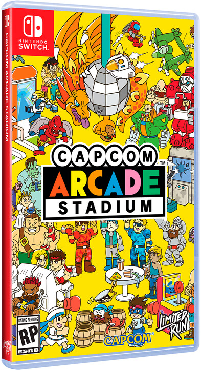 CAPCOM ARCADE STADIUM VOL.1 北米版 switch Capcom Arcade Stadium (Cover A/Standard) (US-Import) (Switch) ab