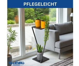 DanDiBo Blumenständer Metall schwarz eckig 80cm (96641) ab 24,99 € (Oktober 2026)